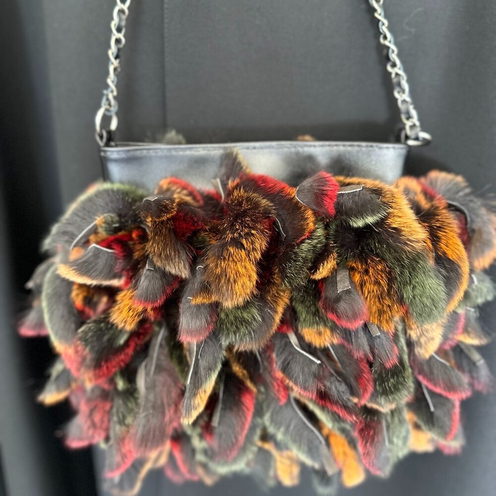 Fringy Fur Cross body bag - Picture 2 of 2